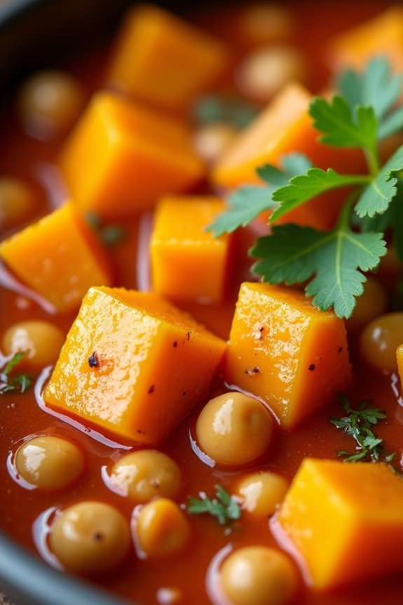 hearty butternut squash stew