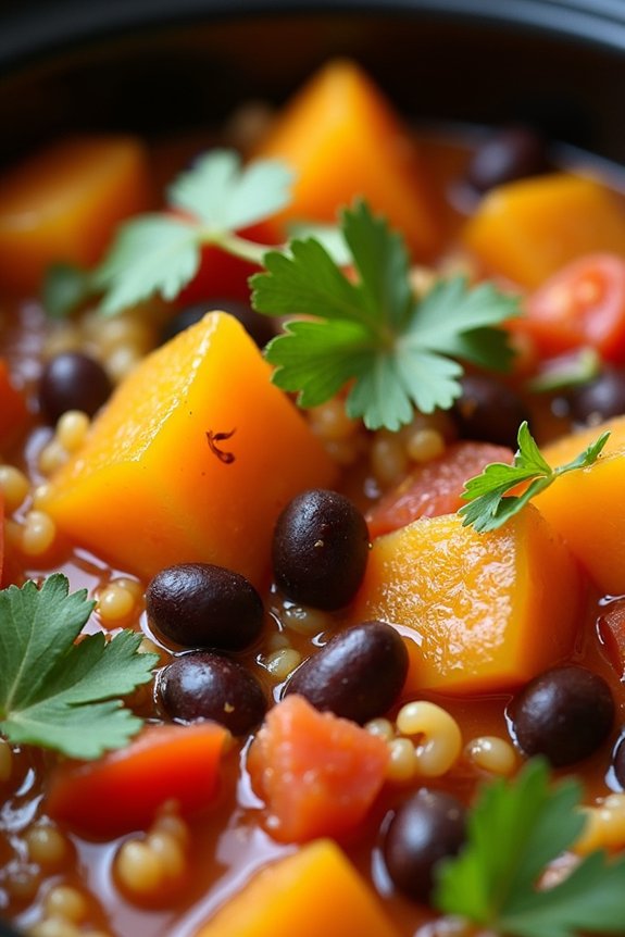 hearty butternut squash stew