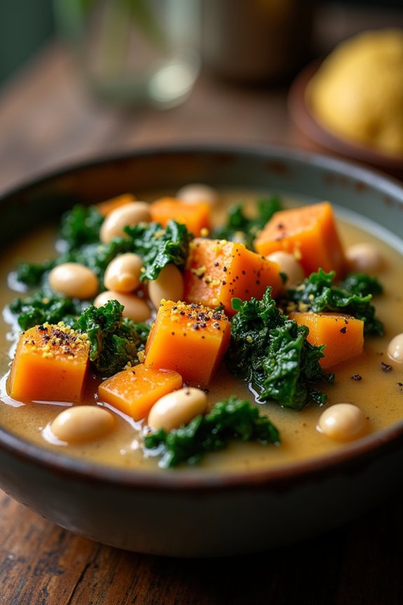 hearty butternut squash stew