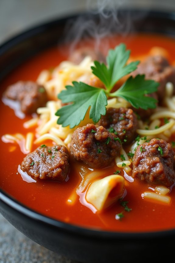 hearty cabbage roll soup