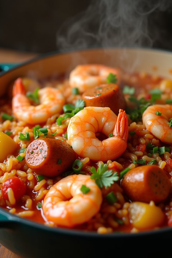 hearty cajun rice stew