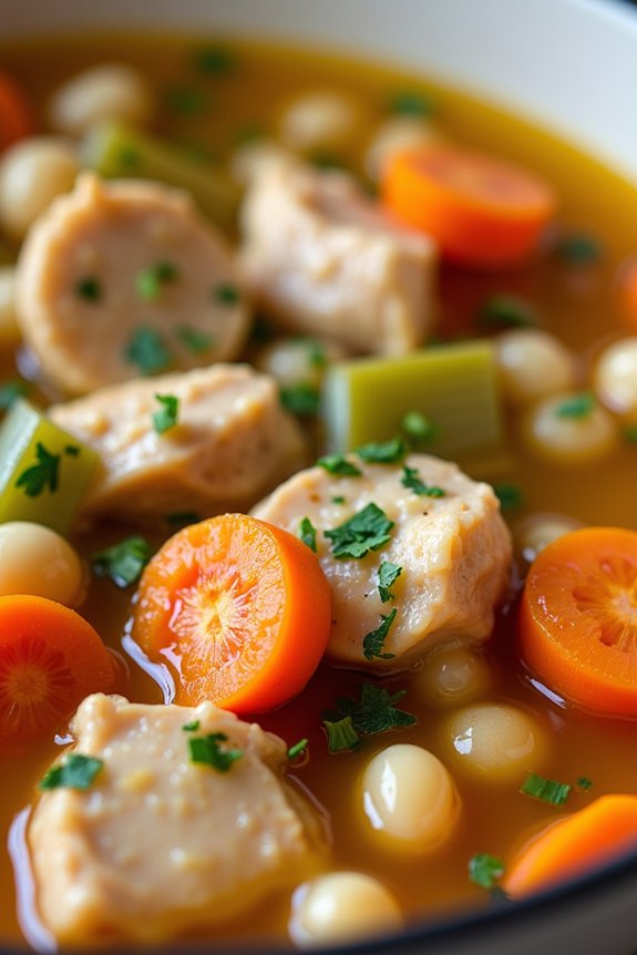 hearty chicken bean stew
