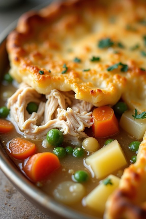 hearty chicken noodle stew