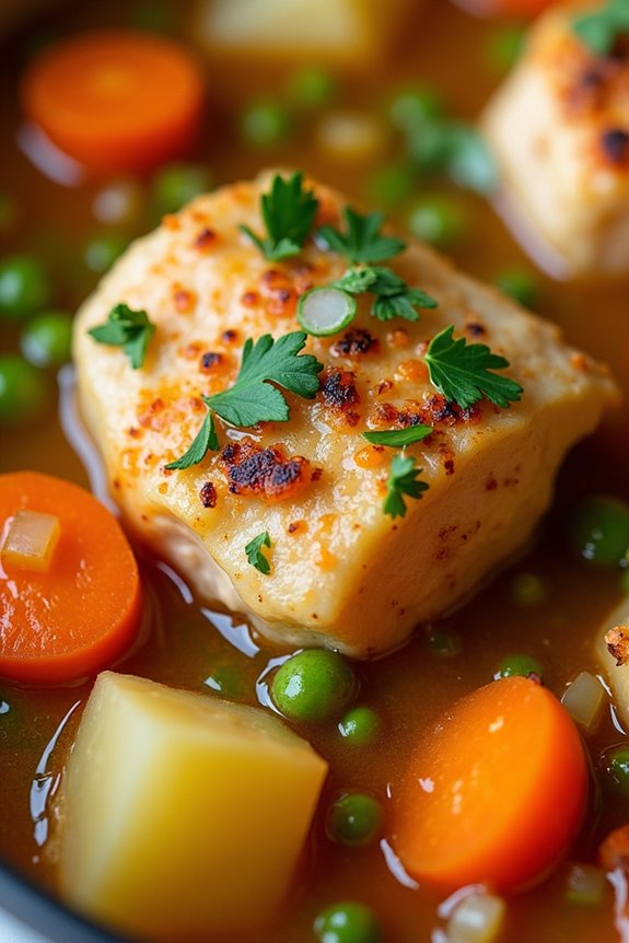 hearty chicken potato stew