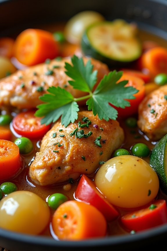 hearty chicken vegetable stew