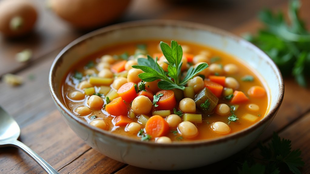 hearty chickpea soup recipes