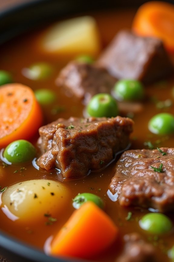 hearty comforting beef stew