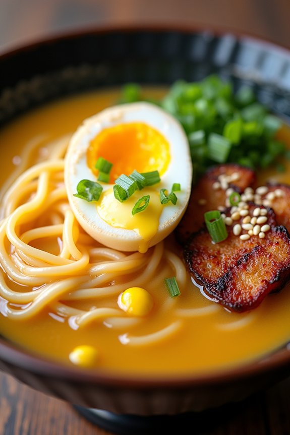 hearty creamy buttery ramen