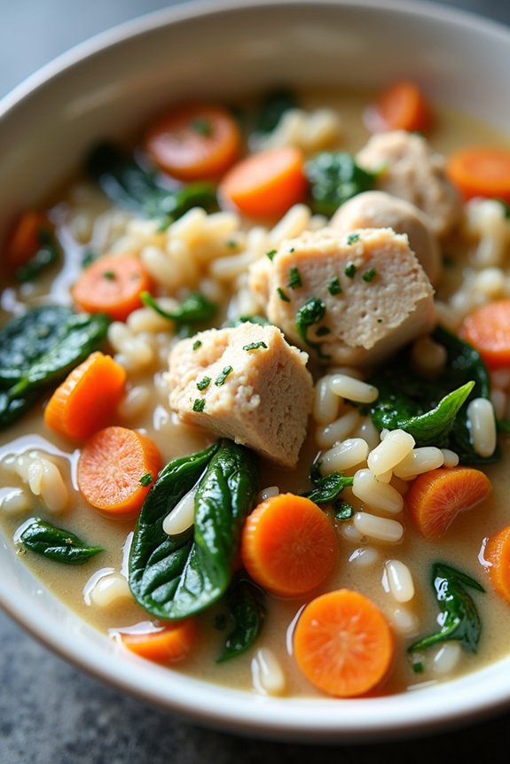 hearty creamy turkey stew