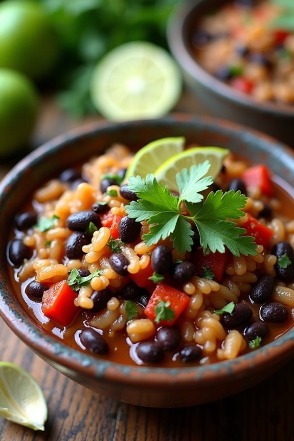 hearty cuban black bean stew