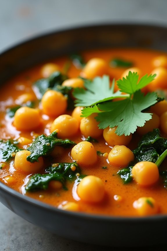 hearty flavorful chickpea stew
