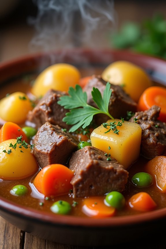 hearty gluten free beef stew