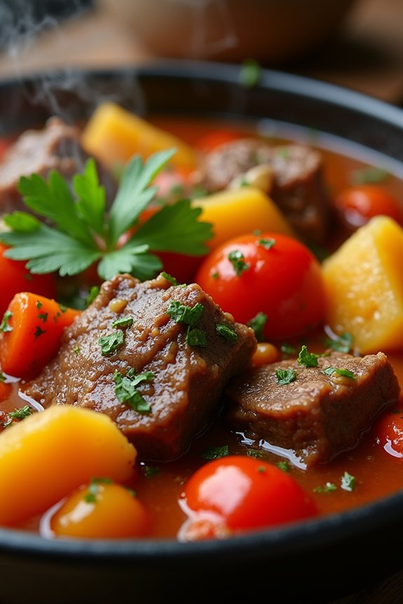 hearty greek lamb stew