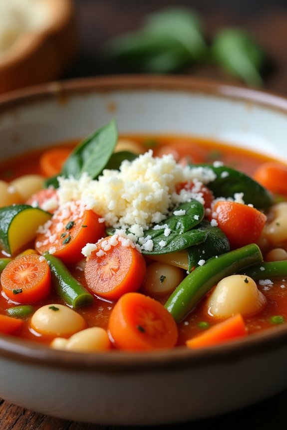 hearty instant pot minestrone soup