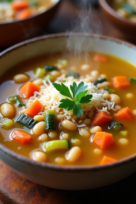 hearty italian barley soup