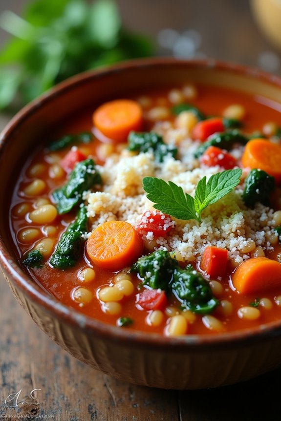 hearty italian lentil stew