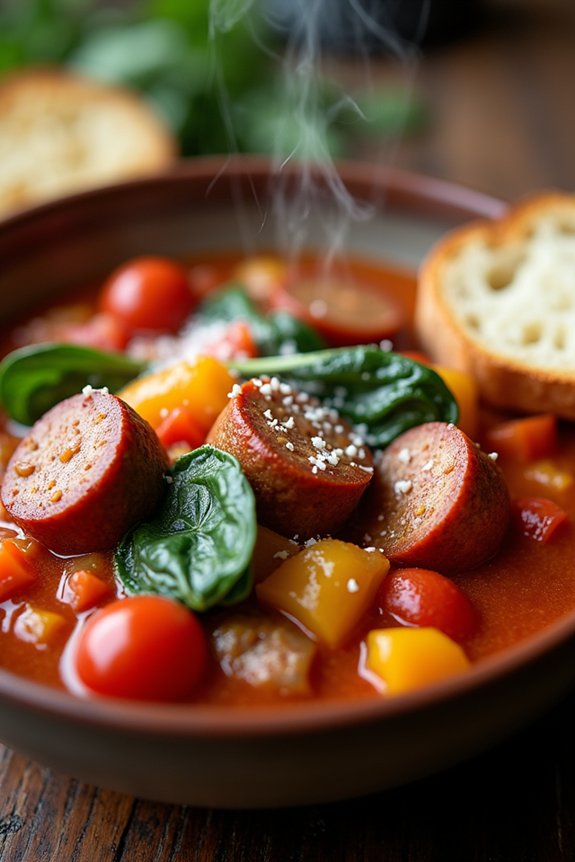 hearty italian sausage stew