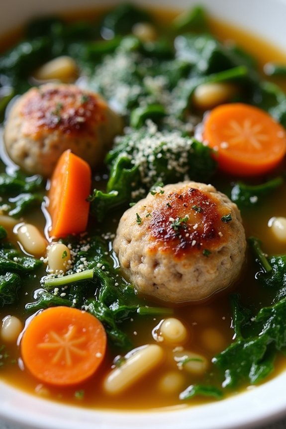 hearty italian wedding soup
