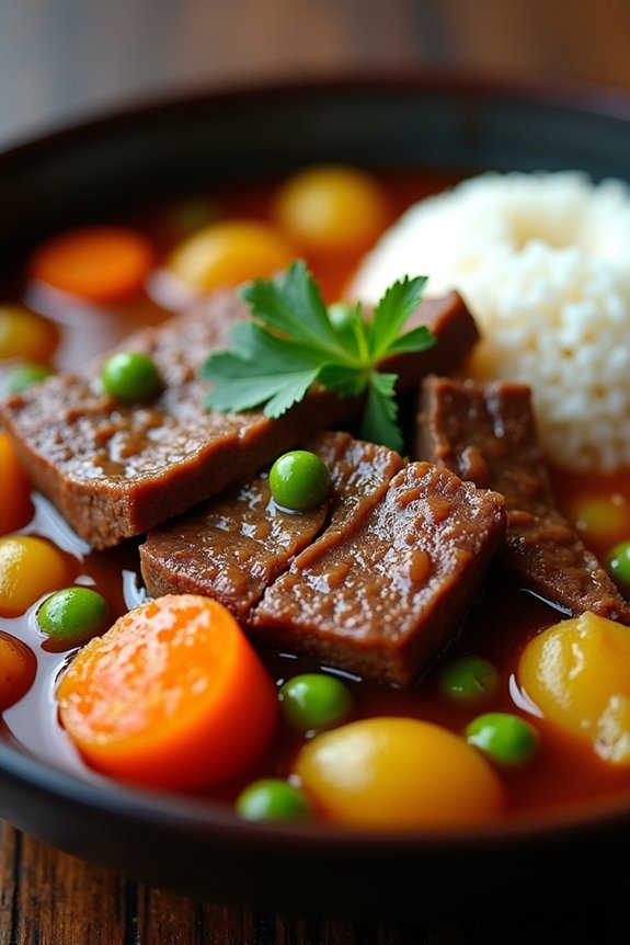 hearty japanese beef stew