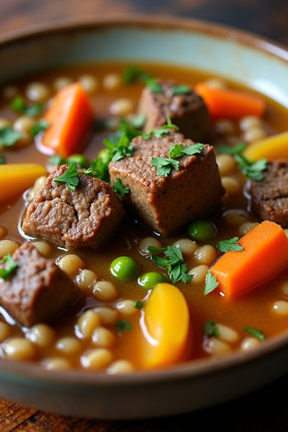 hearty lamb and barley stew