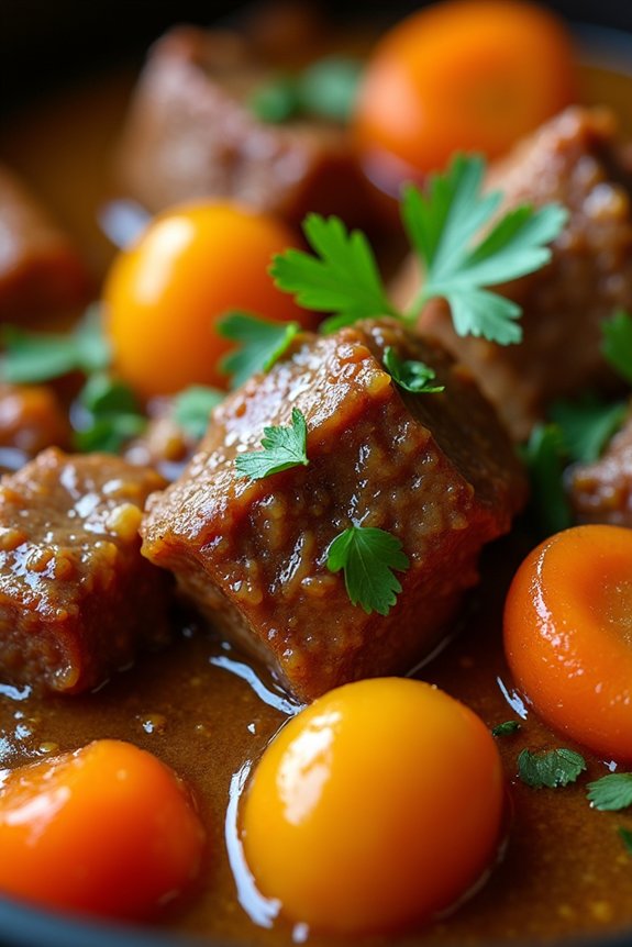 hearty lamb apricot stew