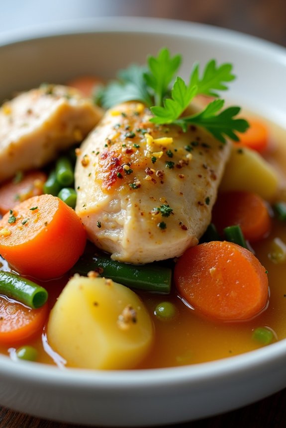 hearty lemon herb stew