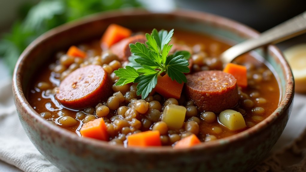 hearty lentil stew recipes