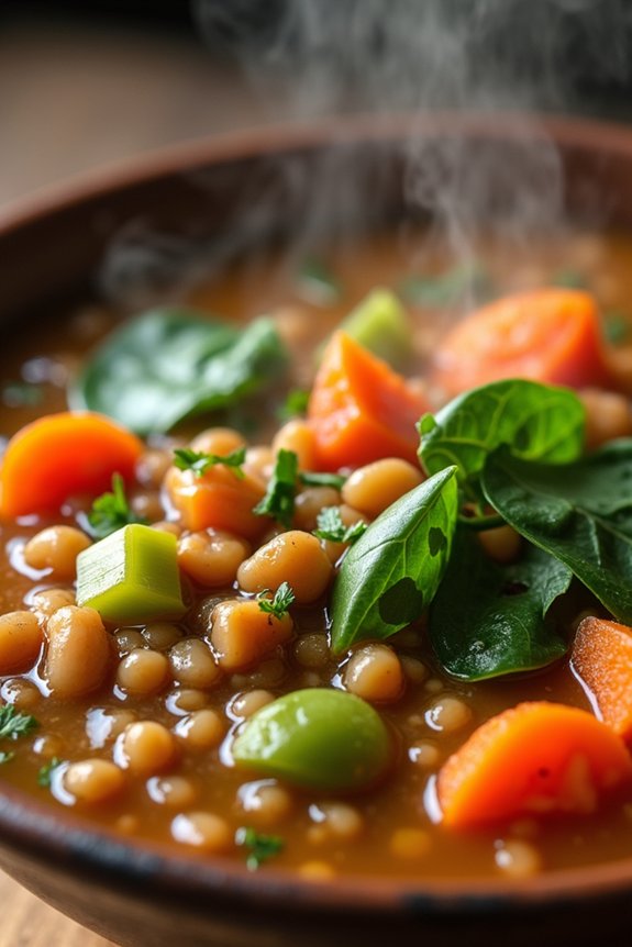 hearty lentil vegetable soup