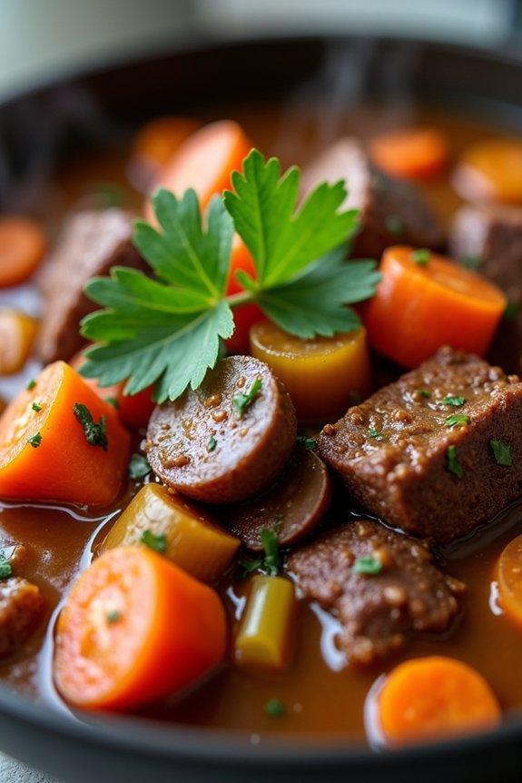 hearty low carb beef stew