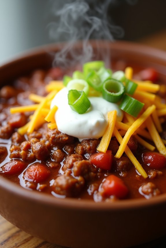 hearty low carb chili recipe