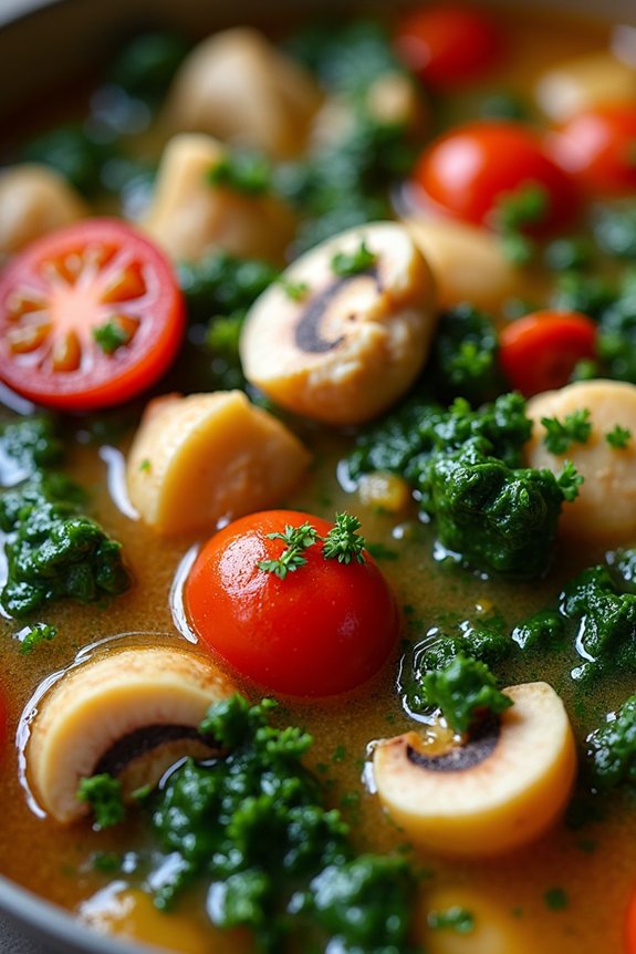 hearty low carb turkey stew