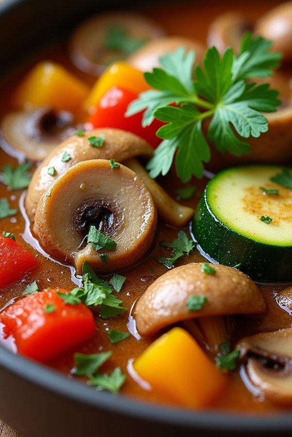 hearty low carb vegetable stew
