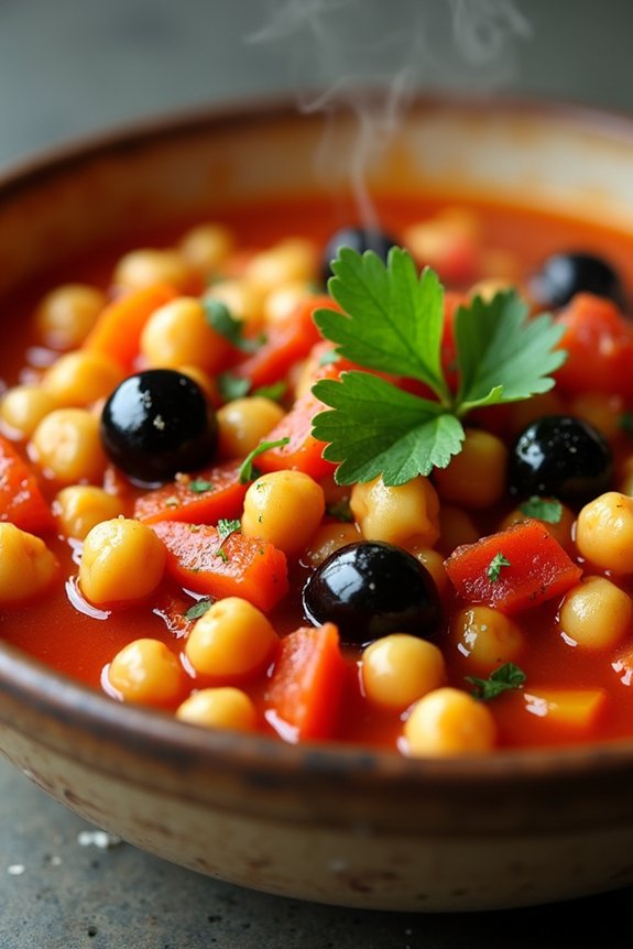 hearty mediterranean chickpea stew
