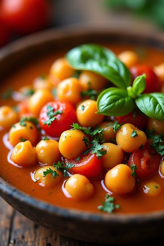 hearty mediterranean chickpea stew