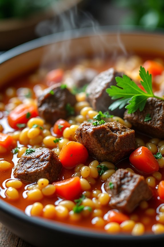 hearty mediterranean lamb stew