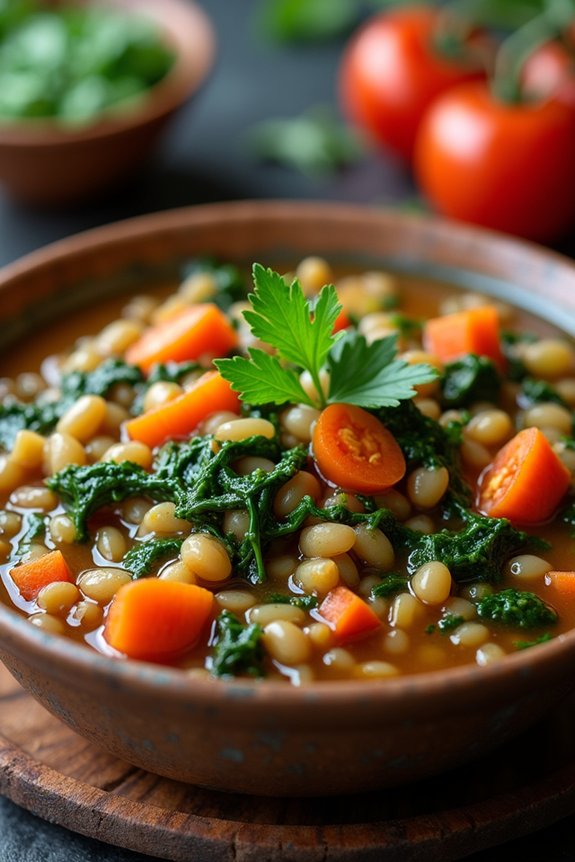 hearty mediterranean lentil stew