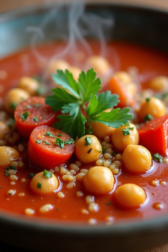 hearty mediterranean quinoa stew