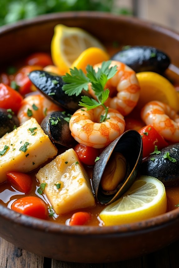 hearty mediterranean seafood stew