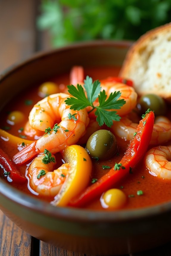 hearty mediterranean shrimp stew
