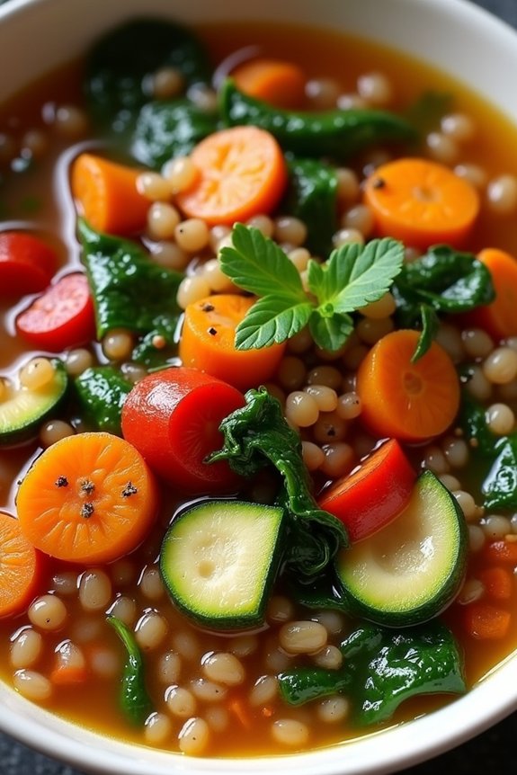 hearty mediterranean vegetable soup