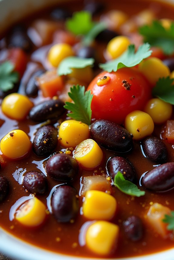 hearty mexican black bean stew