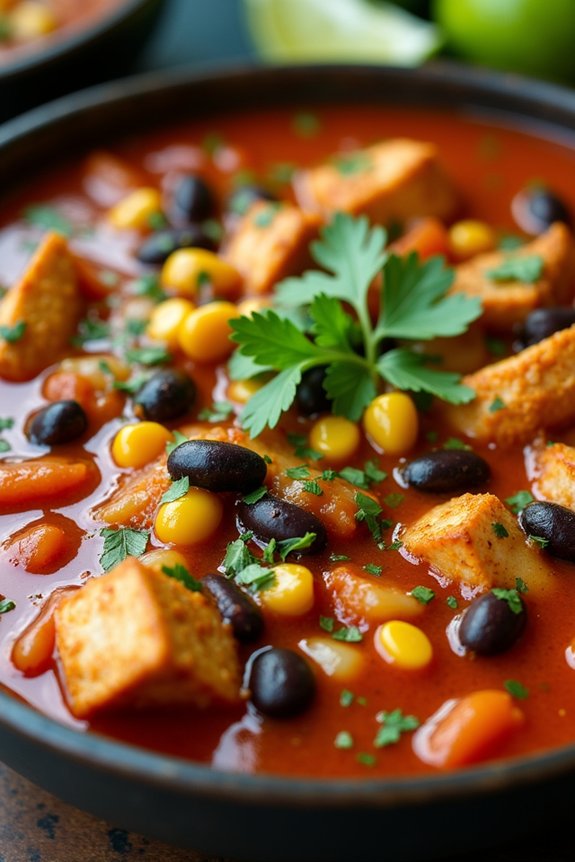 hearty mexican chicken stew