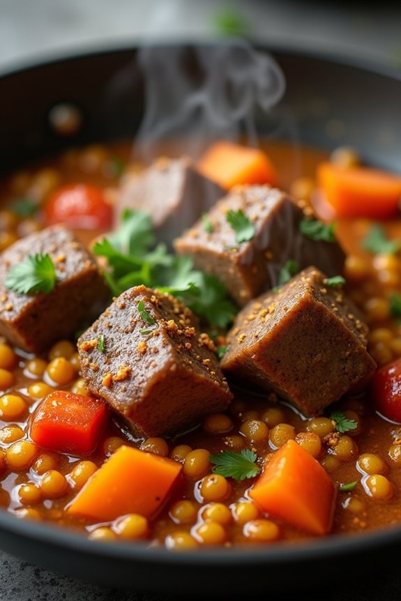hearty middle eastern lamb stew