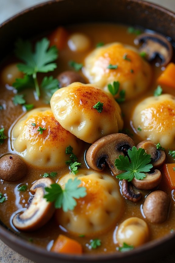 hearty mushroom stew recipe