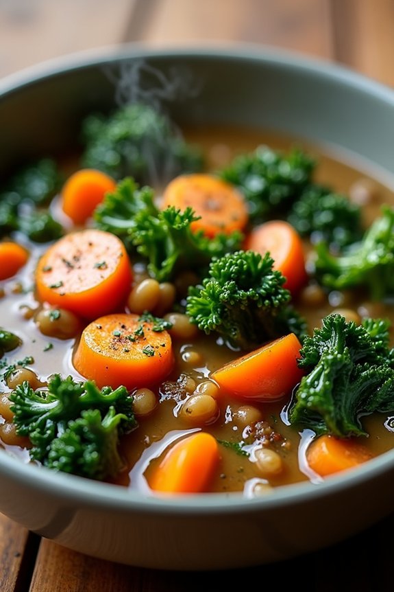 hearty nutritious lentil stew