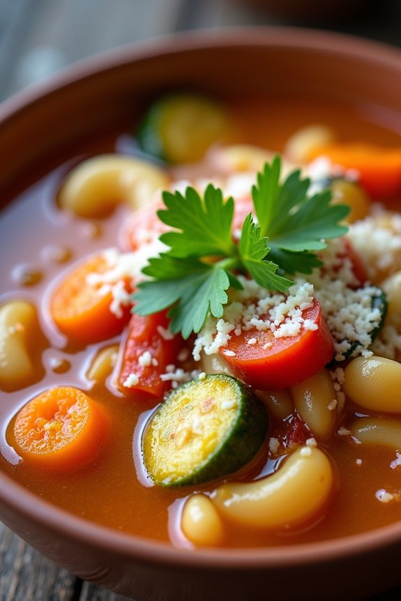 hearty oven baked vegetable soup