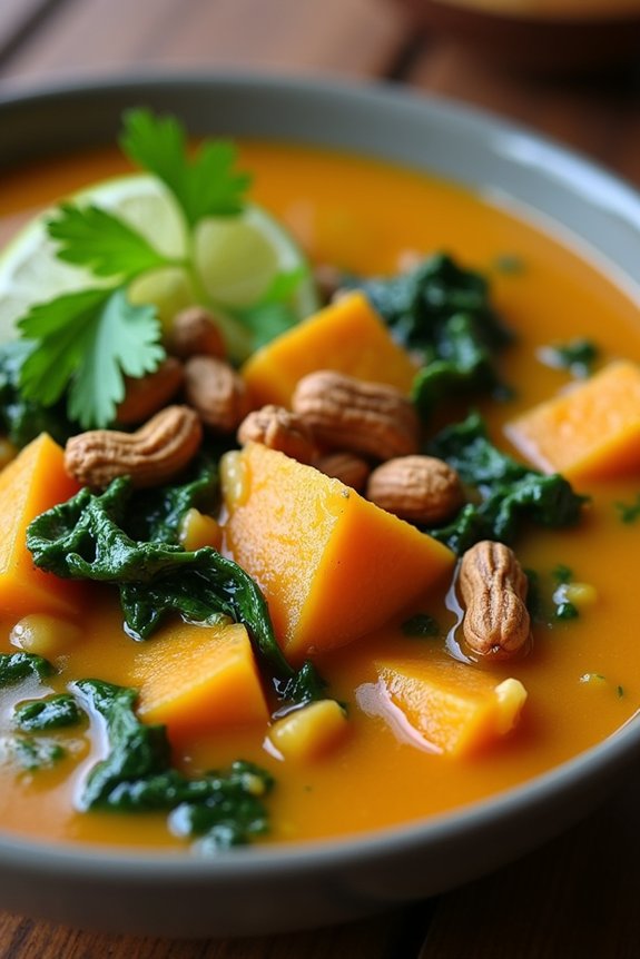 hearty peanut squash stew