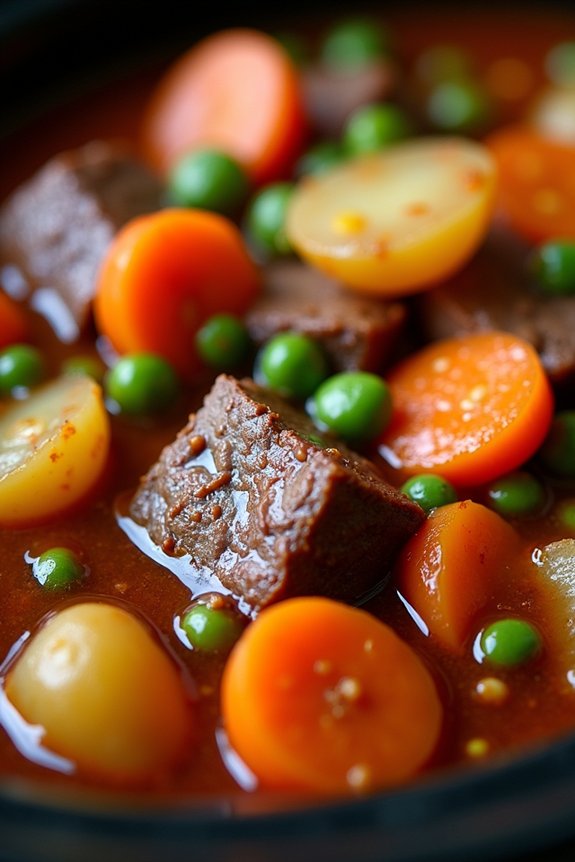 hearty red wine stew