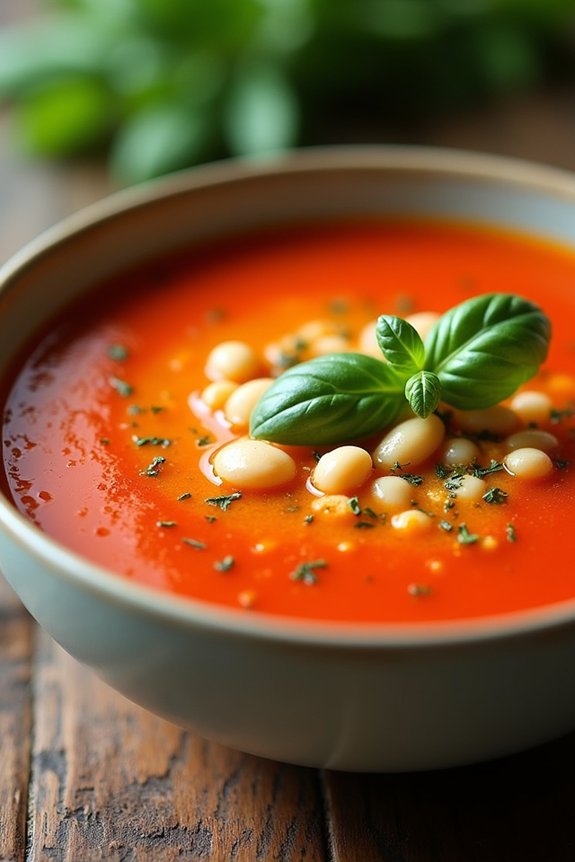 hearty roasted tomato soup