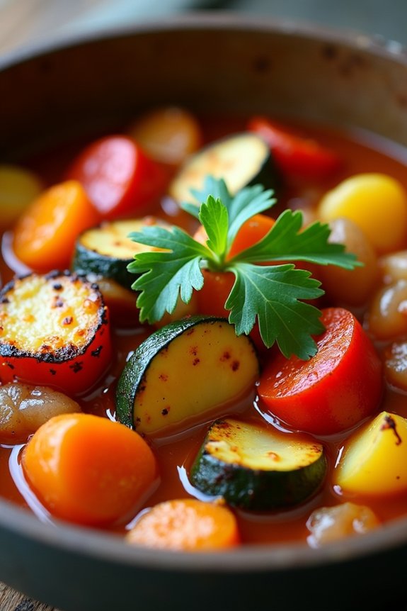 hearty roasted vegetable stew